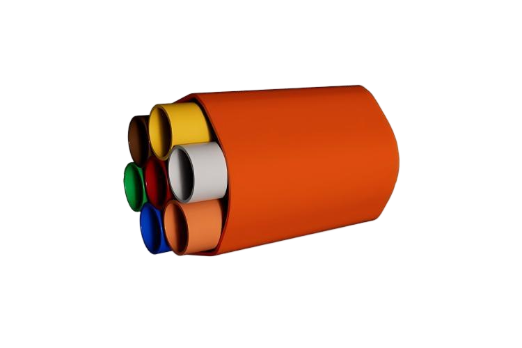 Coloured Wire Conduit